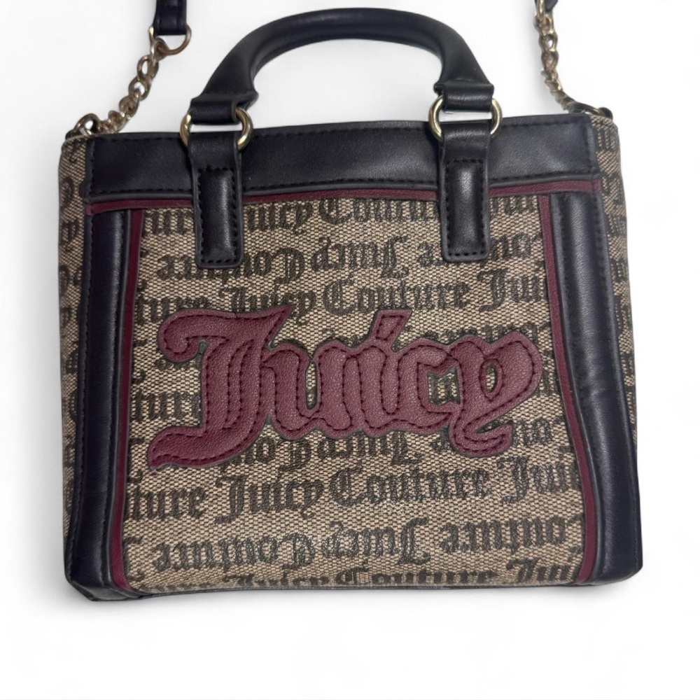 Juicy Couture Black and Tan Crossbody